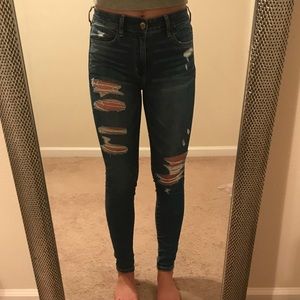 American Eagle Distressed Skinny Jeans